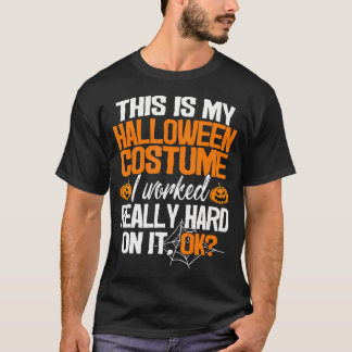 T-shirt Voici Ma Famille De Citrouilles Cotumes Halloween