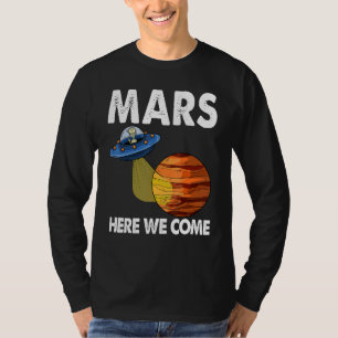 T-shirt Voici Mars Jeunes Tee - shirts spatiaux Red Mars P