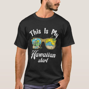 T-shirt Voici Mon Aloha Hawaii Beach Summer Vac