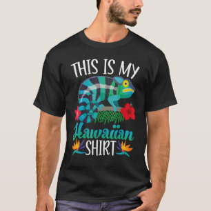 T-shirt Voici Mon Aloha Hawaiian Beach Vacances Hawaii Bea