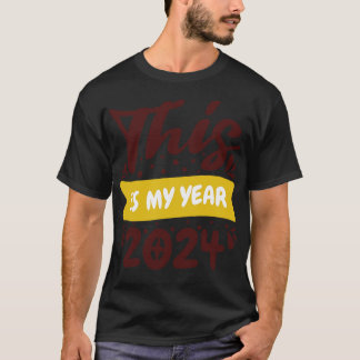 T-shirt Voici mon année 2024