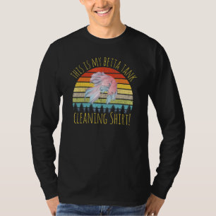 T-shirt Voici Mon Aquarium De Nettoyage De Réservoirs Bett