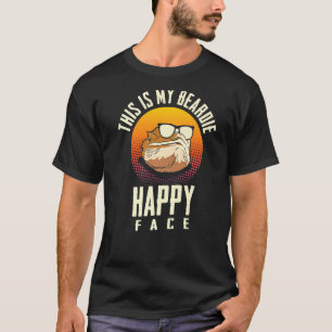 T-shirt Voici Mon Beardie Happy Face Beardie Repti Dragon