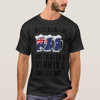 T-shirt voici mon boisson australienne australienne austra