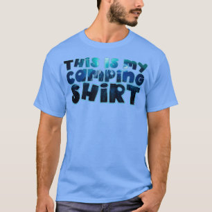 T-shirt Voici Mon Camping