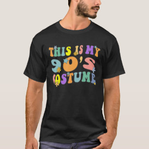 T-shirt Voici Mon Costume 90S - Halloween Fancy Dress Par