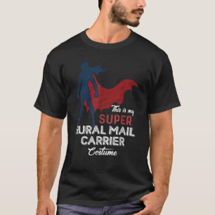 T-shirt Voici mon costume de transporteur de courrier supe