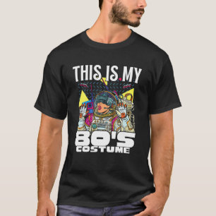 T-shirt Voici Mon Costume Des Années 80 Funny Enfants Garç