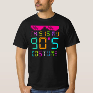 T-shirt Voici mon costume des années 90 - Vibe Retro Party