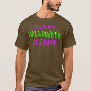 T-shirt Voici mon costume d'Halloween 1