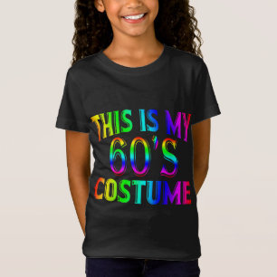 T-Shirt Voici mon costume d'Halloween des années 60 Gi