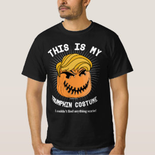 T-shirt Voici mon costume Donald Trumpkin