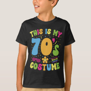 T-shirt Voici Mon Costume les années 70 Retro les années 7