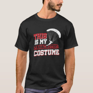 T-shirt Voici Mon Costume Parachutiste