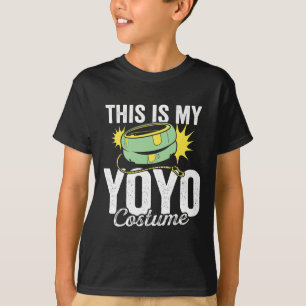 T-shirt Voici Mon Costume Yoyo Yoyo Design Garçons Filles 