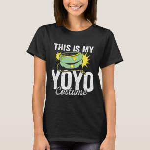 T-shirt Voici Mon Costume Yoyo Yoyo Design Garçons Filles 