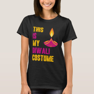 T-shirt Voici mon Diwali Deepavali Retro Diwali Festival