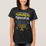 T-shirt Voici Mon Hanoukka Pajamakah Menorah Chanukah Paj<br><div class="desc">Voici Mon Hanoukka Pajamakah Menorah Chanukah Pajamas</div>