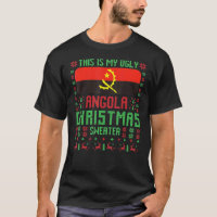 Voici Mon laide Angola Chandail de Noël Angolan F