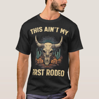 T-shirt Voici mon premier Rodéo Bull Skouet Western Rodeo
