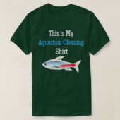 T-shirt Voici My Aquarium Cleaning Shirt 2 (Design devant)
