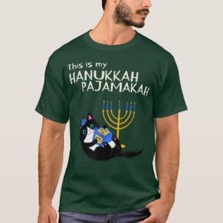 T-shirt Voici My Hanoukka Pajamakah hanoukka drôle de paja