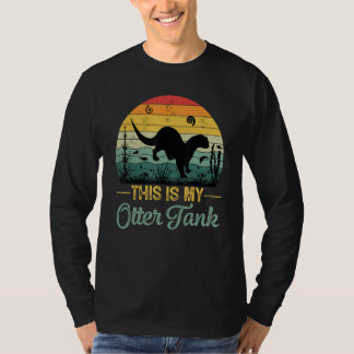 T-shirt Voici My Otter Tank Cute Sea Animal Wildlife Mam