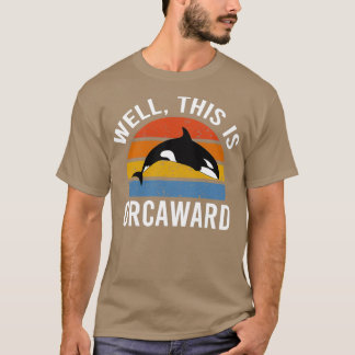 T-shirt Voici Orcaward Voici Une Baleine Amusante Orcaward