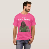 T-shirt Voici Sam Sulek (Devant entier)