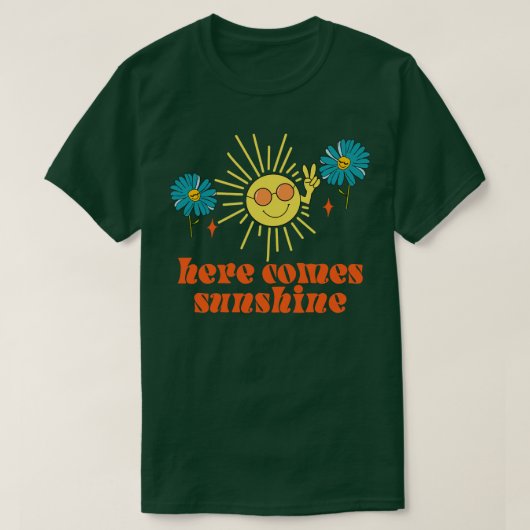 T-shirt Voici Sunshine (Design devant)
