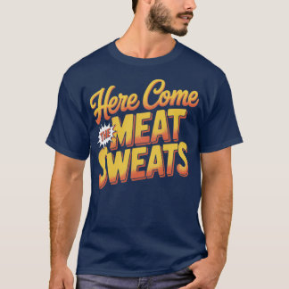 T-shirt Voici Venir La Viande Chante Drôle Thanksgiving