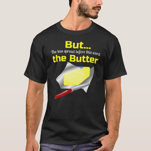 T-shirt Voici votre Butterman (Devant)