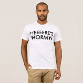 T-shirt voici wormy (Devant entier)