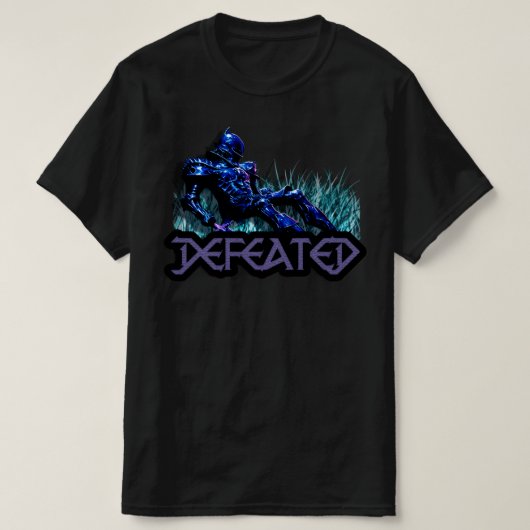 T-shirt VoidForge "Vaincu" Dark Fantasy Chevalier Déchu (Design devant)