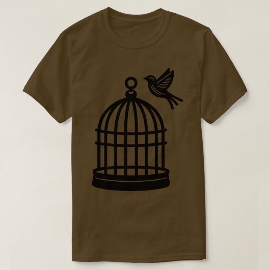 T-shirt Voie à oiseaux (Design devant)