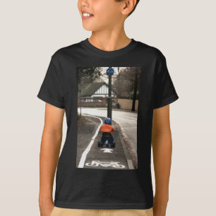 T-shirt Voie de cycle