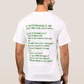 T-shirt Voie de SBHS (Dos)