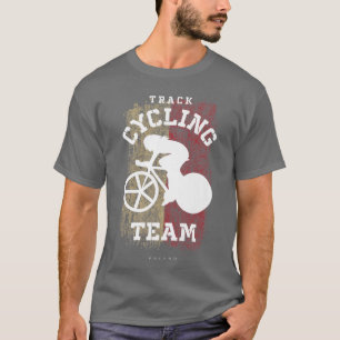 T-shirt Voie féminine Cyclisme Pologne Road Vélo Vitesse C