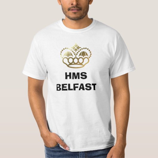T-shirt voie HMP Belfast (Devant)