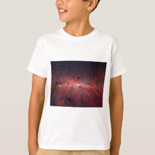 T-shirt Voie Lactée Centre Galactique, Étoiles, Nuages, Cl