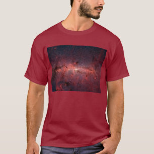 T-shirt Voie Lactée Centre Galactique, Étoiles, Nuages, Cl