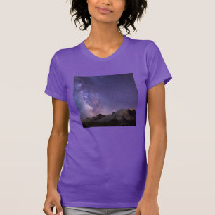 T-shirt Voie Lactée et Mont Rainier   État de Washington