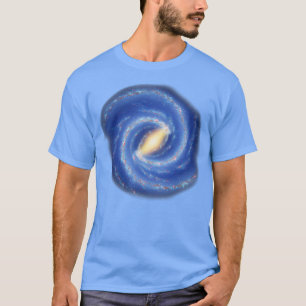 T-shirt Voie Lactée Galaxie Système solaire Astronomie Uni
