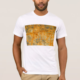T-shirt voies de rouille acide