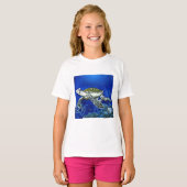 T-shirt Voies de tortue (Devant entier)