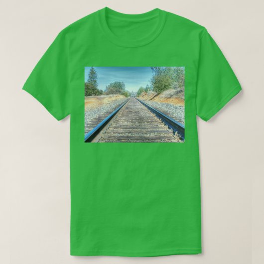 T-shirt Voies ferroviaires 5 (Design devant)