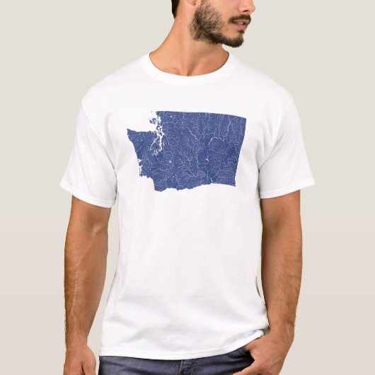 T-Shirt Voies Navigables de Washington (Devant)