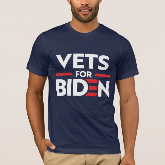 T-SHIRT VOIES POUR JOE BIDEN (Devant)
