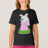 T-shirt Voile de mariée Lapin Marié (Devant)