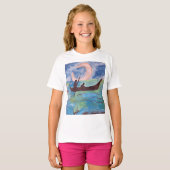 T-shirt Voile en clair de lune (Devant entier)